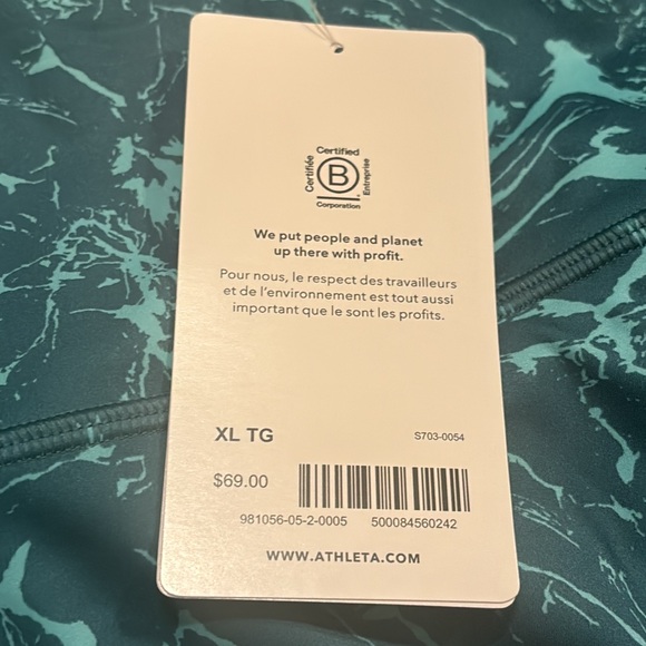 ***NWT*** Athleta Ace Printed Tennis Skort - Picture 8 of 8